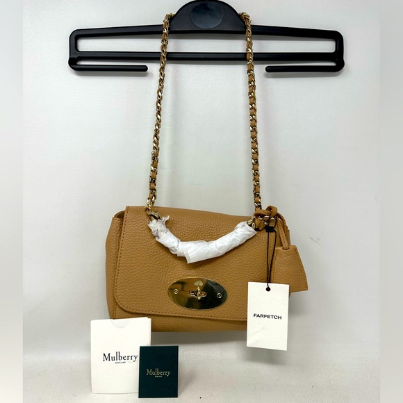 Mulberry Lily Silky Calfskin Leather Shoulder Bag, Size OS - Maple - Picture 2 of 15